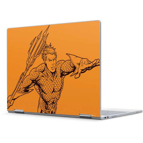 DC Comics Aquaman Comic Pop Pixelbook Skin